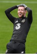 13 November 2019; Jack Byrne during a Republic of Ireland training session at the FAI National Training Centre in Abbotstown, Dublin. Photo by Stephen McCarthy/Sportsfile