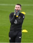 13 November 2019; Jack Byrne during a Republic of Ireland training session at the FAI National Training Centre in Abbotstown, Dublin. Photo by Stephen McCarthy/Sportsfile