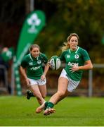 10 November 2019; Eimear Considine, right, and Kathryn Dane of Ireland during the Women's Rugby International match between Ireland and Wales at the UCD Bowl in Dublin. Photo by David Fitzgerald/Sportsfile