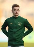 14 November 2019; Connor Ronan of Republic of Ireland prior to the UEFA European U21 Championship Qualifier Group 1 match between Armenia and Republic of Ireland at the FFA Academy Stadium in Yerevan, Armenia. Photo by Harry Murphy/Sportsfile