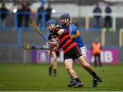 10 November 2019; Tim O'Sullivan of Ballygunner in action against Mark Carmody of Patrickswell during the AIB Munster GAA Hurling Senior Club Championship Semi-Final match between Patrickswell and Ballygunner at Walsh Park in Waterford. Photo by Seb Daly/Sportsfile