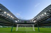 14 November 2019; A view of the pitch and stadium prior to the 3 International Friendly match between Republic of Ireland and New Zealand at the Aviva Stadium in Dublin. Photo by Seb Daly/Sportsfile