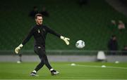 14 November 2019; Kieran O'Hara of Republic of Ireland warming up before the 3 International Friendly match between Republic of Ireland and New Zealand at the Aviva Stadium in Dublin. Photo by Eóin Noonan/Sportsfile