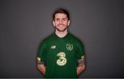 12 November 2019; Republic of Ireland's Robbie Brady poses for a portrait at the Republic of Ireland team hotel in Dublin. Photo by Stephen McCarthy/Sportsfile