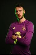 13 November 2019; Republic of Ireland's Kieran O'Hara poses for a portrait at the Republic of Ireland team hotel in Dublin. Photo by Stephen McCarthy/Sportsfile