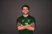 12 November 2019; Republic of Ireland's Robbie Brady poses for a portrait at the Republic of Ireland team hotel in Dublin. Photo by Stephen McCarthy/Sportsfile