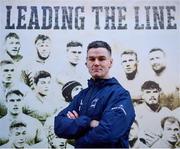 15 November 2019; Jonathan Sexton poses for a portrait ahead of a Leinster Rugby press conference at the RDS Arena in Dublin. Photo by Ramsey Cardy/Sportsfile