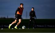 15 November 2019; Seamus Coleman during a Republic of Ireland training session at the FAI National Training Centre in Abbotstown, Dublin. Photo by Stephen McCarthy/Sportsfile