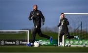 15 November 2019; David McGoldrick during a Republic of Ireland training session at the FAI National Training Centre in Abbotstown, Dublin. Photo by Stephen McCarthy/Sportsfile