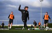 15 November 2019; Jeff Hendrick during a Republic of Ireland training session at the FAI National Training Centre in Abbotstown, Dublin. Photo by Stephen McCarthy/Sportsfile