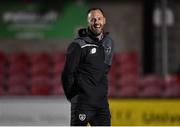 15 November 2019; Republic of Ireland assistant coach David Meyler before the Under-17 UEFA European Championship Qualifier match between Republic of Ireland and Montenegro at Turner's Cross in Cork. Photo by Piaras Ó Mídheach/Sportsfile