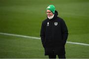 16 November 2019; Republic of Ireland manager Mick McCarthy during a Republic of Ireland training session at the FAI National Training Centre in Abbotstown, Dublin. Photo by Stephen McCarthy/Sportsfile