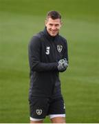 16 November 2019; James Collins during a Republic of Ireland training session at the FAI National Training Centre in Abbotstown, Dublin. Photo by Stephen McCarthy/Sportsfile