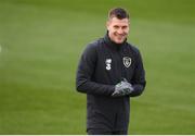 16 November 2019; James Collins during a Republic of Ireland training session at the FAI National Training Centre in Abbotstown, Dublin. Photo by Stephen McCarthy/Sportsfile
