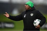 16 November 2019; Republic of Ireland assistant coach Terry Connor during a Republic of Ireland training session at the FAI National Training Centre in Abbotstown, Dublin. Photo by Stephen McCarthy/Sportsfile