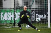 16 November 2019; Darren Randolph during a Republic of Ireland training session at the FAI National Training Centre in Abbotstown, Dublin. Photo by Stephen McCarthy/Sportsfile