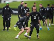 16 November 2019; Callum Robinson during a Republic of Ireland training session at the FAI National Training Centre in Abbotstown, Dublin. Photo by Stephen McCarthy/Sportsfile