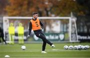 16 November 2019; Troy Parrott during a Republic of Ireland training session at the FAI National Training Centre in Abbotstown, Dublin. Photo by Stephen McCarthy/Sportsfile