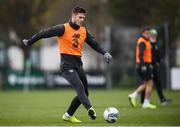 16 November 2019; Kevin Long during a Republic of Ireland training session at the FAI National Training Centre in Abbotstown, Dublin. Photo by Stephen McCarthy/Sportsfile