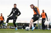 16 November 2019; James McClean during a Republic of Ireland training session at the FAI National Training Centre in Abbotstown, Dublin. Photo by Stephen McCarthy/Sportsfile