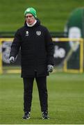 16 November 2019; Republic of Ireland manager Mick McCarthy during a Republic of Ireland training session at the FAI National Training Centre in Abbotstown, Dublin. Photo by Stephen McCarthy/Sportsfile
