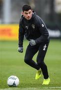 16 November 2019; John Egan during a Republic of Ireland training session at the FAI National Training Centre in Abbotstown, Dublin. Photo by Stephen McCarthy/Sportsfile