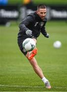 16 November 2019; Conor Hourihane during a Republic of Ireland training session at the FAI National Training Centre in Abbotstown, Dublin. Photo by Stephen McCarthy/Sportsfile