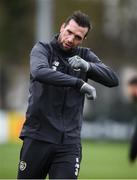 16 November 2019; Shane Duffy during a Republic of Ireland training session at the FAI National Training Centre in Abbotstown, Dublin. Photo by Stephen McCarthy/Sportsfile