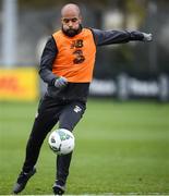 16 November 2019; David McGoldrick during a Republic of Ireland training session at the FAI National Training Centre in Abbotstown, Dublin. Photo by Stephen McCarthy/Sportsfile