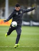 16 November 2019; John Egan during a Republic of Ireland training session at the FAI National Training Centre in Abbotstown, Dublin. Photo by Stephen McCarthy/Sportsfile