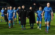 16 November 2019; Leinster players leave the field following the Heineken Champions Cup Pool 1 Round 1 match between Leinster and Benetton at the RDS Arena in Dublin. Photo by Sam Barnes/Sportsfile