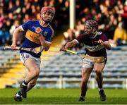 3 November 2019; Sean Hayes of Kiladangan in action against Paddy Stapleton of Borris-Ileigh during the Tipperary County Senior Club Hurling Championship Final match between Borris-Ileigh and Kiladangan at Semple Stadium in Thurles, Tipperary. Photo by Ray McManus/Sportsfile