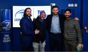 16 November 2019; Leinster players Barry Daly and Josh Murphy with supporters in The Blue Room ahead of the Heineken Champions Cup Pool 1 Round 1 match between Leinster and Benetton at the RDS Arena in Dublin. Photo by Sam Barnes/Sportsfile