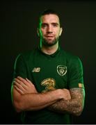17 November 2019; Republic of Ireland's Shane Duffy poses for a portrait at the Republic of Ireland team hotel in Dublin. Photo by Stephen McCarthy/Sportsfile