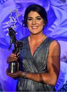16 November 2019; Mayo footballer Rachel Kearns with her TG4 All Star award during the TG4 All-Ireland Ladies Football All Stars Awards banquet, in association with Lidl, at the Citywest Hotel in Saggart, Dublin. Photo by Brendan Moran/Sportsfile