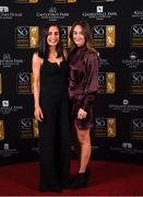 16 November 2019; Cathrine Cronin, left and Rachel Graham arriving to the Só Hotels WNL Awards at Castle Oaks Hotel in Limerick. Photo by Eóin Noonan/Sportsfile