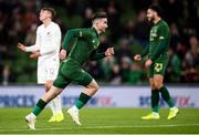 14 November 2019; Sean Maguire of Republic of Ireland celebrates after scoring his side's second goal during the International Friendly match between Republic of Ireland and New Zealand at the Aviva Stadium in Dublin. Photo by Stephen McCarthy/Sportsfile