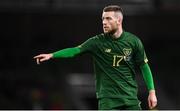 14 November 2019; Jack Byrne of Republic of Ireland during the International Friendly match between Republic of Ireland and New Zealand at the Aviva Stadium in Dublin. Photo by Stephen McCarthy/Sportsfile