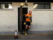 17 November 2019; Kieran Donaghy of Austin Stacks makes his way out to the pitch prior to the AIB Munster GAA Football Senior Club Championship semi-final match between Nemo Rangers and Austin Stacks at Páirc Ui Rinn in Cork. Photo by Eóin Noonan/Sportsfile
