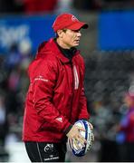 16 November 2019; Munster senior coach Stephen Larkham during the Heineken Champions Cup Pool 4 Round 1 match between Ospreys and Munster at Liberty Stadium in Swansea, Wales. Photo by Seb Daly/Sportsfile