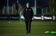 17 November 2019;  Republic of Ireland physiotherapist Colin Dunlevy during a Republic of Ireland training session at the FAI National Training Centre in Abbotstown, Dublin. Photo by Stephen McCarthy/Sportsfile