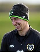 17 November 2019; Conor Masterson during a Republic of Ireland U21's training session at the FAI National Training Centre in Abbotstown, Dublin. Photo by Stephen McCarthy/Sportsfile