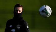 17 November 2019; Lee O'Connor during a Republic of Ireland U21's training session at the FAI National Training Centre in Abbotstown, Dublin. Photo by Stephen McCarthy/Sportsfile