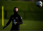 17 November 2019; Lee O'Connor during a Republic of Ireland U21's training session at the FAI National Training Centre in Abbotstown, Dublin. Photo by Stephen McCarthy/Sportsfile