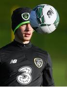 17 November 2019; Connor Ronan during a Republic of Ireland U21's training session at the FAI National Training Centre in Abbotstown, Dublin. Photo by Stephen McCarthy/Sportsfile
