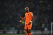 16 November 2019; Ryan Babel of Netherlands during the UEFA EURO2020 Qualifier - Group C match between Northern Ireland and Netherlands at the National Football Stadium at Windsor Park in Belfast. Photo by David Fitzgerald/Sportsfile