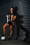 18 November 2019; Eimear Meaney of Mourneabbey with the Dolores Tyrrell Memorial Cup ahead of the Senior Ladies All-Ireland Club Final, during LGFA All-Ireland Club Finals Captains Day at Croke Park in Dublin. Photo by Sam Barnes/Sportsfile