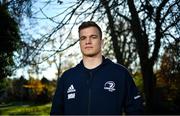 18 November 2019; Josh van der Flier poses for a portrait after a Leinster Rugby press conference at Leinster Rugby HQ in UCD in Dublin. Photo by Brendan Moran/Sportsfile