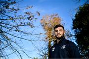 18 November 2019; Robbie Henshaw poses for a portrait after a Leinster Rugby press conference at Leinster Rugby HQ in UCD in Dublin. Photo by Brendan Moran/Sportsfile