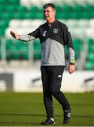 18 November 2019; Manager Stephen Kenny during a Republic of Ireland U21's squad training session at Tallaght Stadium in Dublin. Photo by Harry Murphy/Sportsfile